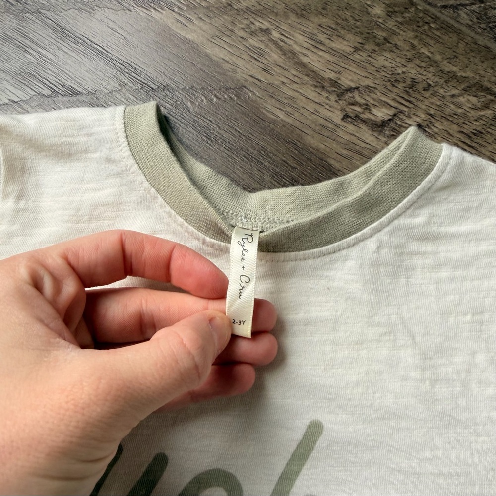 2-3Y Rylee + Cru Lucky Ringer Tee - Picture 2 of 2